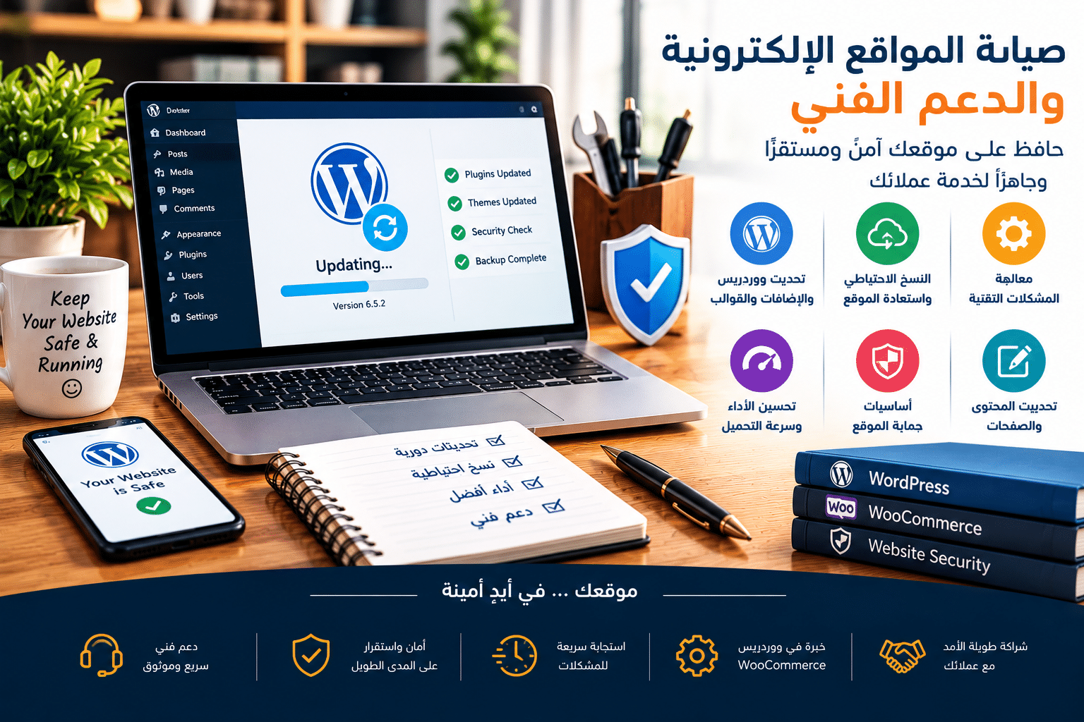 website maintenance at your fingertips